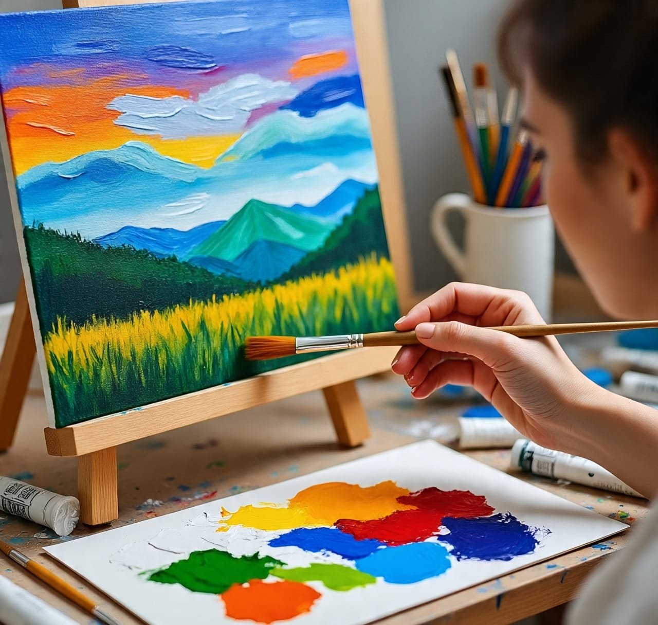 Painting Arts and crafts